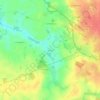 Topografische kaart La Salle, hoogte, reliëf