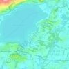 Topografische kaart Garbagnate Rota, hoogte, reliëf