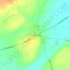 Topografische kaart Hammenhög, hoogte, reliëf