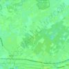 Topografische kaart Exel, hoogte, reliëf