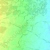 Topografische kaart Tezze di Piave, hoogte, reliëf