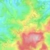 Topografische kaart Le Pin Bouchain, hoogte, reliëf