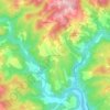 Topografische kaart San Sano, hoogte, reliëf