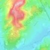 Topografische kaart Besanceuil, hoogte, reliëf