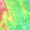 Topografische kaart La Vialle, hoogte, reliëf