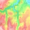 Topografische kaart Ardeyrolles, hoogte, reliëf