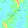 Topografische kaart Winya, hoogte, reliëf