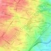 Topografische kaart Lancashire, hoogte, reliëf