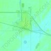 Topografische kaart Groton, hoogte, reliëf