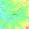 Topografische kaart General Tinio, hoogte, reliëf