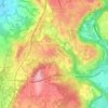 Topografische kaart Schianno, hoogte, reliëf