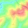 Topografische kaart Ambira, hoogte, reliëf