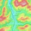 Topografische kaart Womelsdorf, hoogte, reliëf