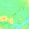 Topografische kaart Tirande, hoogte, reliëf