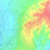 Topografische kaart Bisnada, hoogte, reliëf