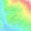 Topografische kaart Chiapinetto, hoogte, reliëf