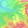 Topografische kaart Cornillo Nuovo, hoogte, reliëf