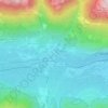 Topografische kaart Goldrain - Coldrano, hoogte, reliëf