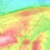 Topografische kaart Le Tilleul, hoogte, reliëf