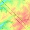 Topografische kaart Beuzet, hoogte, reliëf