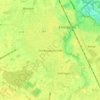 Topografische kaart Dorfbauernschaft, hoogte, reliëf