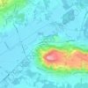Topografische kaart Sicard le Haut, hoogte, reliëf