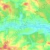 Topografische kaart Dirnaich, hoogte, reliëf