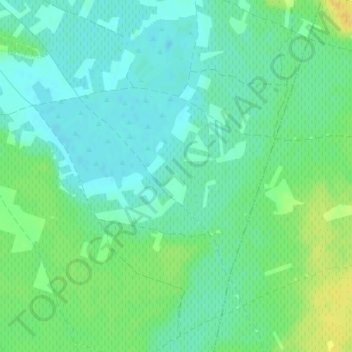 Topografische kaart Dorada, hoogte, reliëf