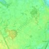 Topografische kaart Zemst-Bos, hoogte, reliëf