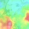 Topografische kaart Le Montel, hoogte, reliëf