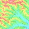 Topografische kaart Lamaison, hoogte, reliëf