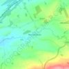 Topografische kaart Blennerhasset, hoogte, reliëf
