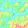 Topografische kaart Sanoma, hoogte, reliëf