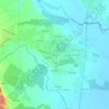 Topografische kaart Morta, hoogte, reliëf