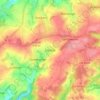 Topografische kaart Deiffelt, hoogte, reliëf