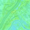 Topografische kaart Veluwe, hoogte, reliëf