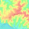 Topografische kaart Finey, hoogte, reliëf