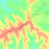 Topografische kaart Willington Grove, hoogte, reliëf