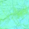 Topografische kaart Mira Taglio, hoogte, reliëf