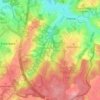Topografische kaart Kapittel, hoogte, reliëf