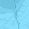 Topografische kaart Nieuwe Statenzijl, hoogte, reliëf