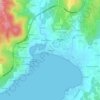 Topografische kaart Tenencia, hoogte, reliëf