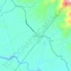 Topografische kaart Tagukon, hoogte, reliëf