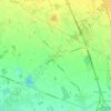Topografische kaart Felettis, hoogte, reliëf