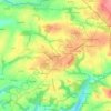 Topografische kaart Ty Kermarec, hoogte, reliëf