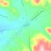 Topografische kaart San Pablo de Lípez, hoogte, reliëf