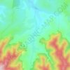 Topografische kaart Vălenii Lăpușului, hoogte, reliëf