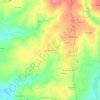 Topografische kaart Kerbeauséjour, hoogte, reliëf