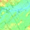 Topografische kaart Dalkeith, hoogte, reliëf