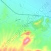 Topografische kaart Neo Perivoli, hoogte, reliëf